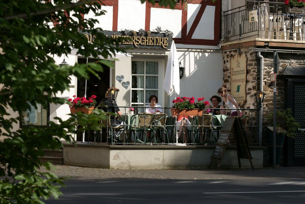 Hotel Alte Winzerschenke à Bruttig-Fankel Extérieur photo